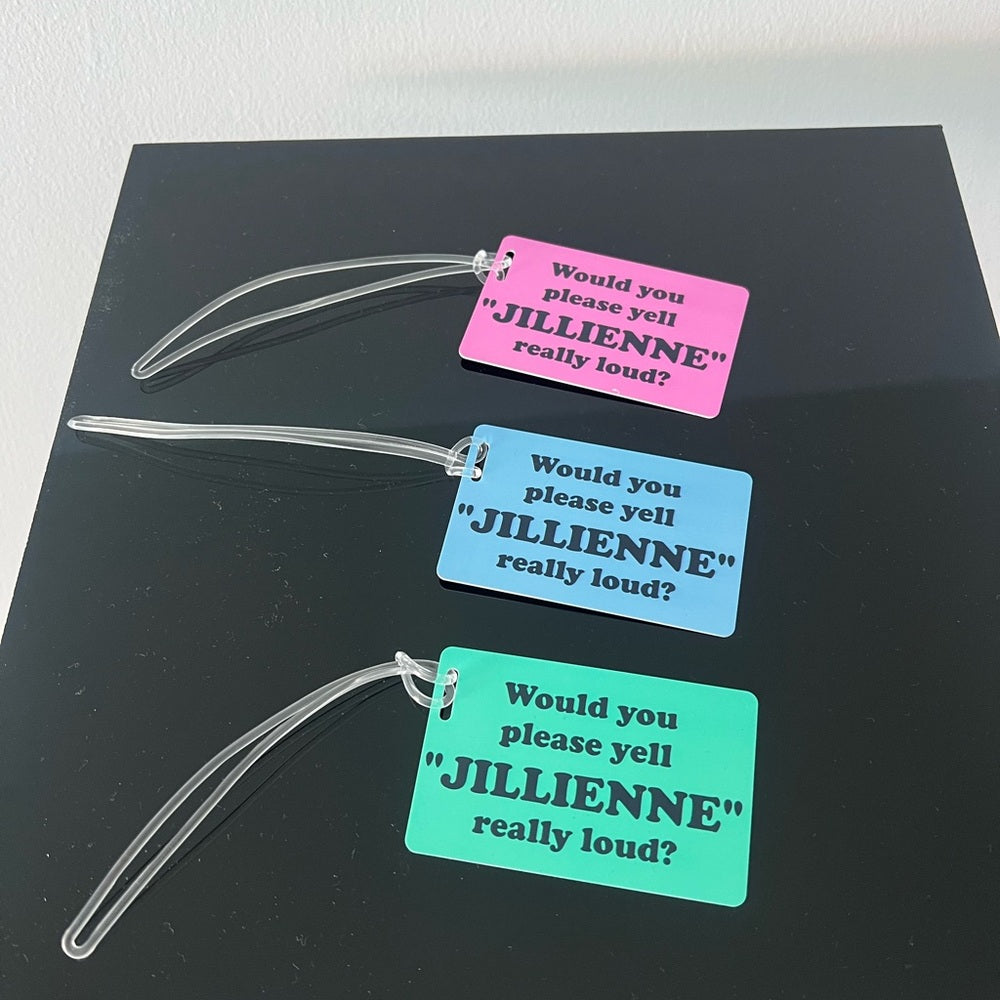 Personalized Luggage Tags - Add your name!