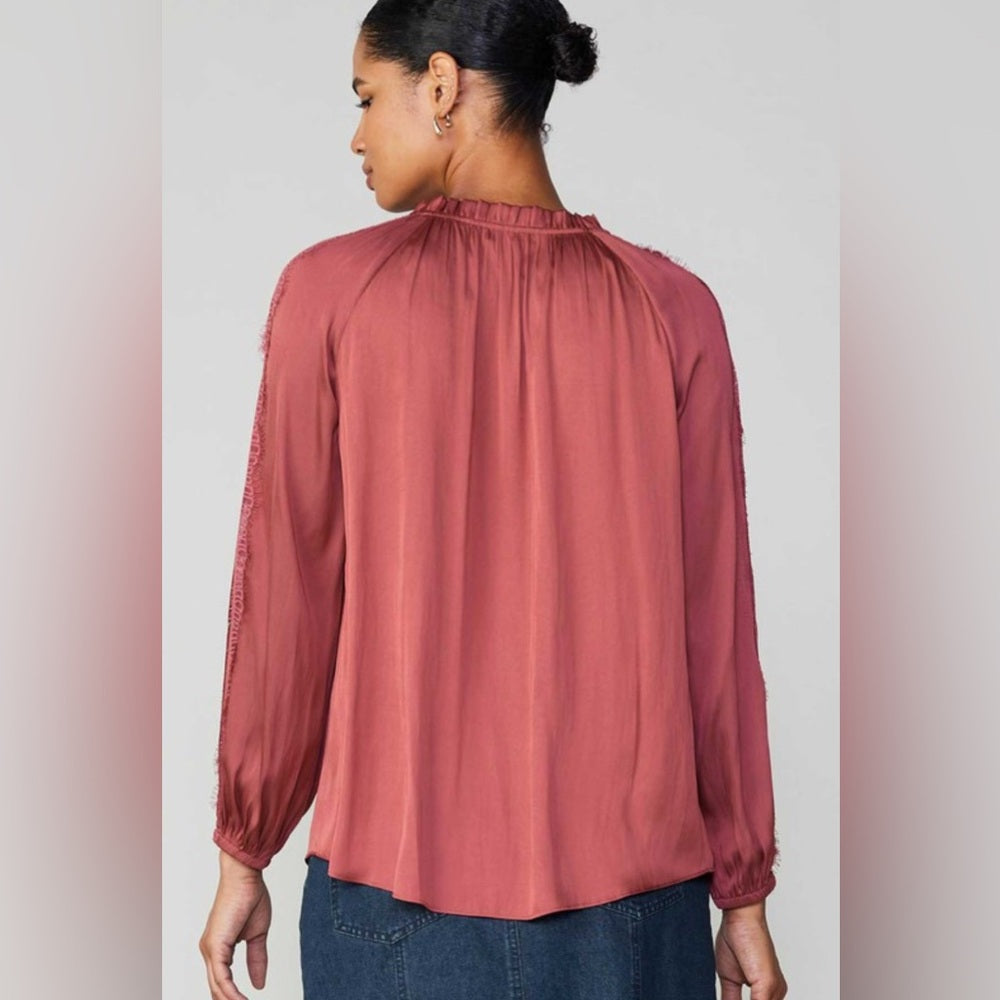 389. Current Air Lace Detail Mauve Women's Top