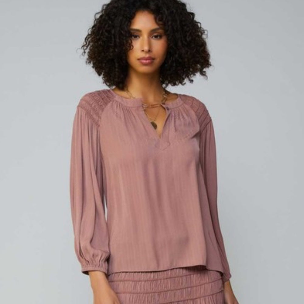 467. Current Air Mauve Blouse