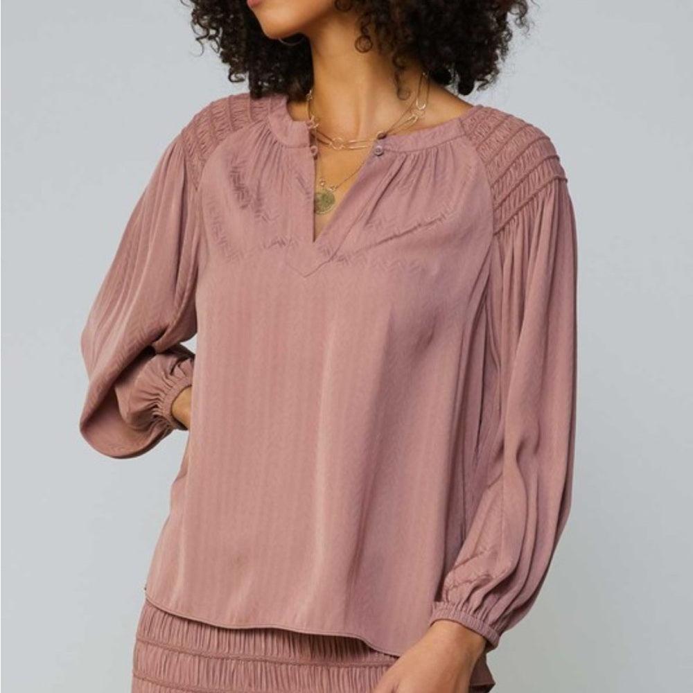 467. Current Air Mauve Blouse