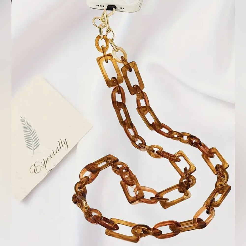 474. Tortoise Chain Phone Lanyard