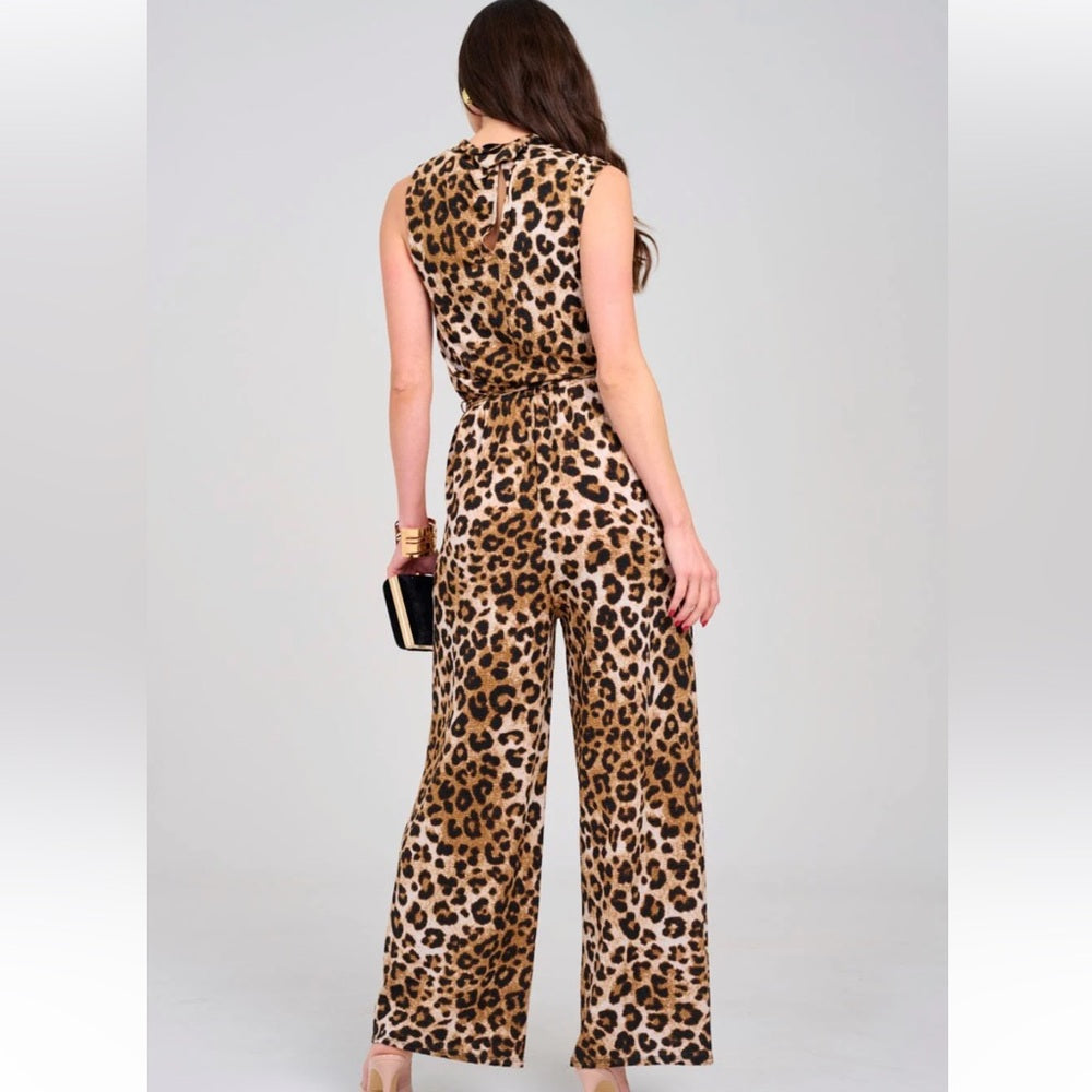 A22. Leopard Print Jumpsuit