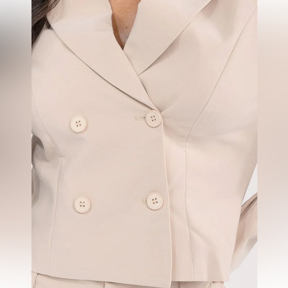 A116. Double breasted blazer & pant set